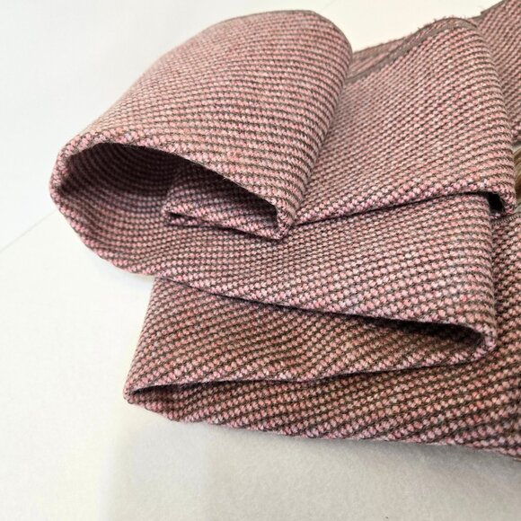 VTG Emu Feather Designer Wool Scarf Stella Cadente PARIS ~ Boho Parisian Style - Picture 9 of 16